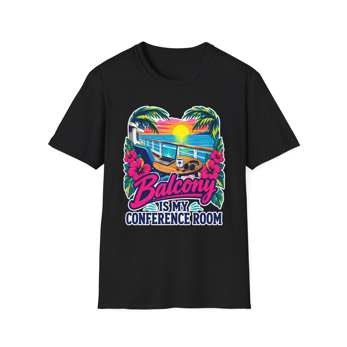 Balcony Is My Conference Room T-Shirt