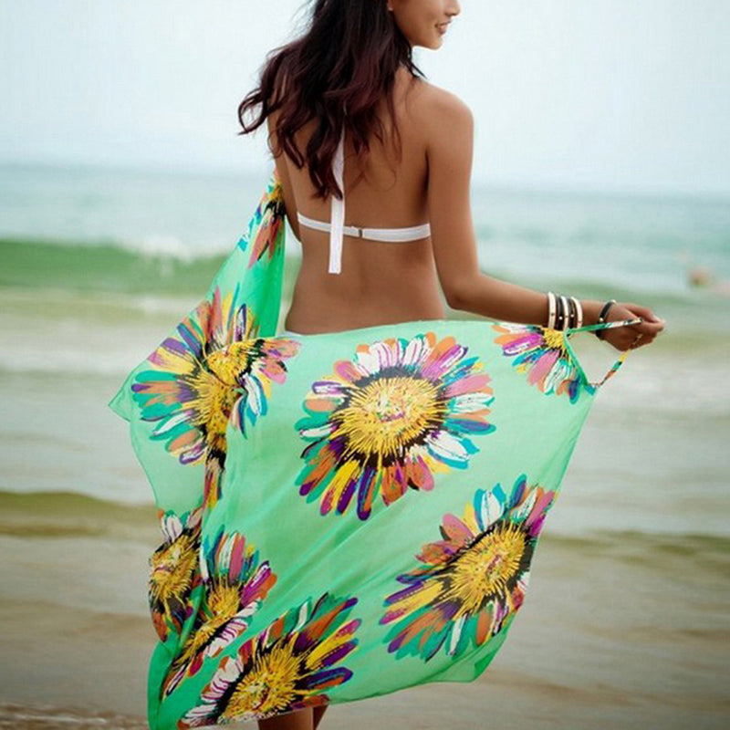 Boho fringe beach wrap