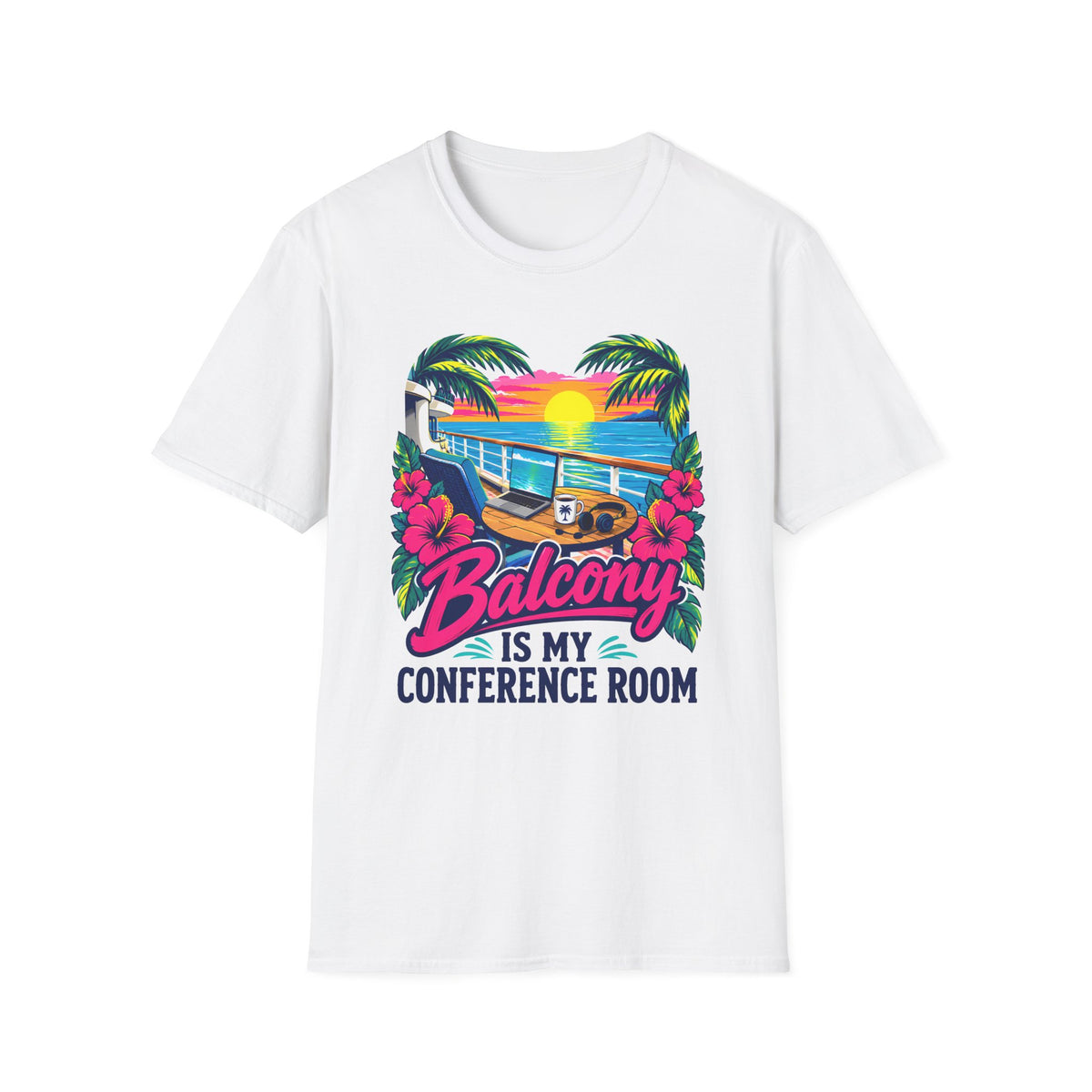 Balcony Is My Conference Room T-Shirt
