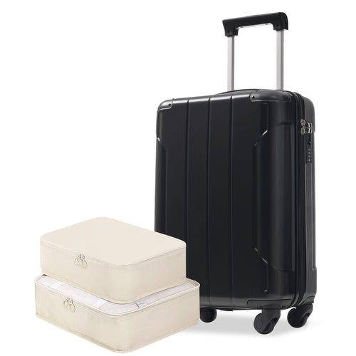 20-inch hardshell carry-on in black
