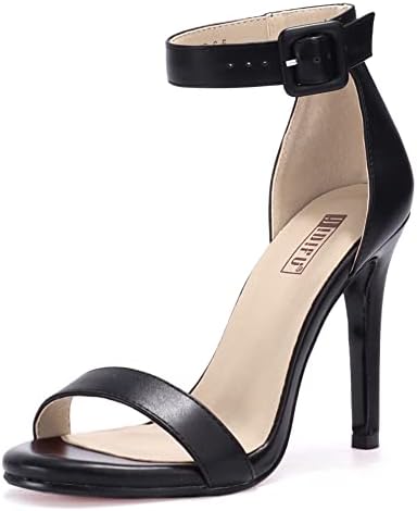 Ankle-Strap Stiletto Sandals (12 Colors)