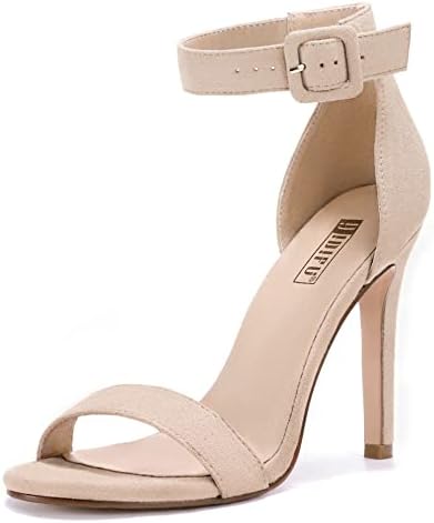 Ankle-Strap Stiletto Sandals (12 Colors)