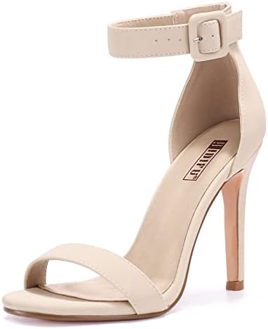 Ankle-Strap Stiletto Sandals (12 Colors)