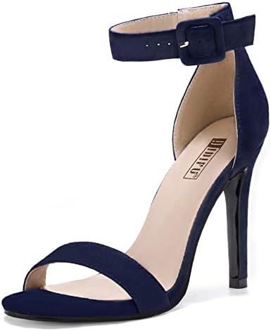 Ankle-Strap Stiletto Sandals (12 Colors)