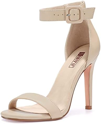 Ankle-Strap Stiletto Sandals (12 Colors)