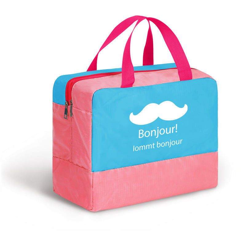 Pink mustache