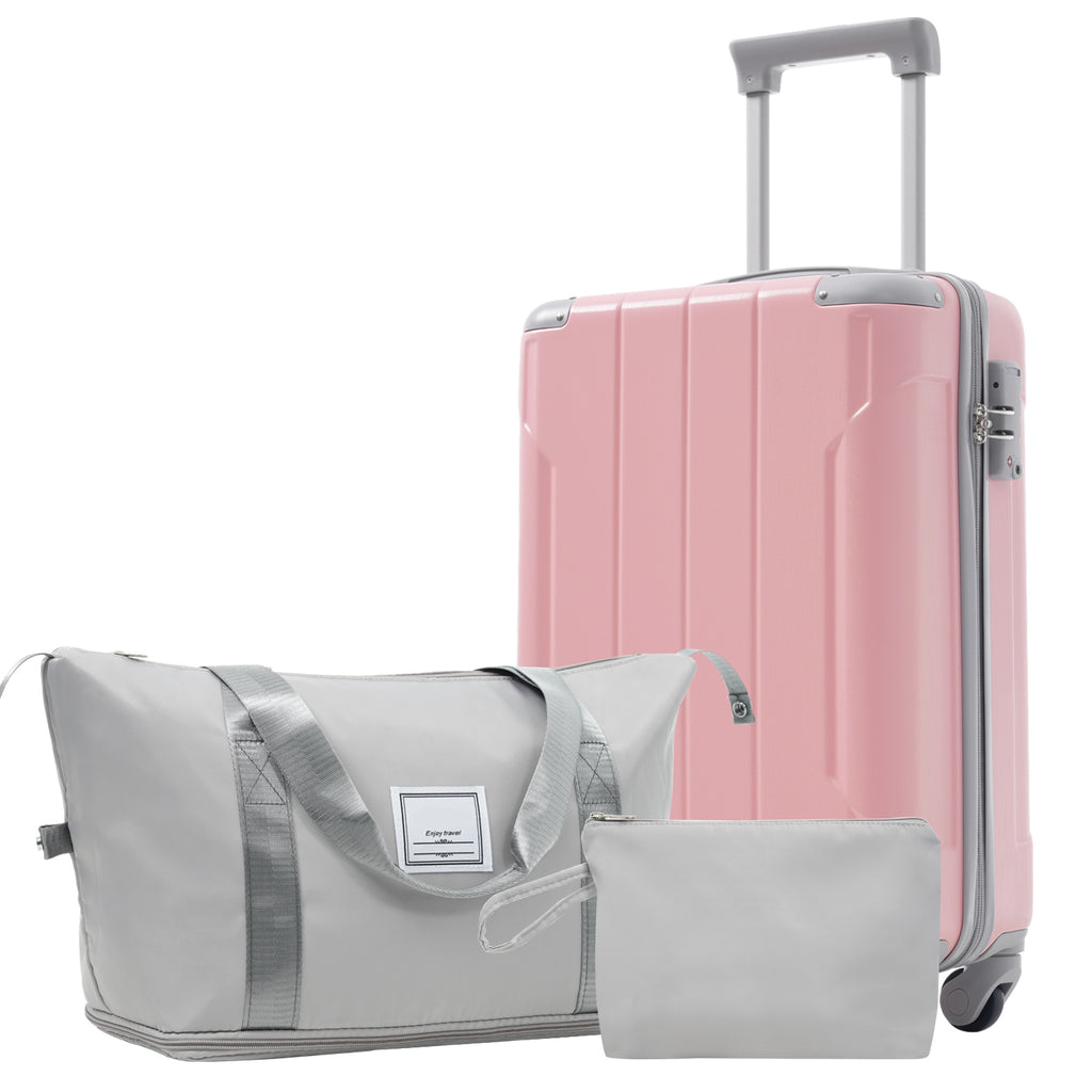3-piece carry-on set in blush
