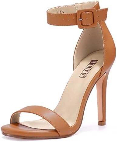 Ankle-Strap Stiletto Sandals (12 Colors)