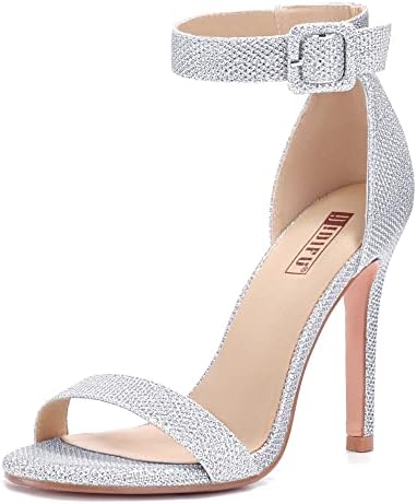 Ankle-Strap Stiletto Sandals (12 Colors)