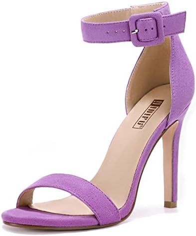 Ankle-Strap Stiletto Sandals (12 Colors)