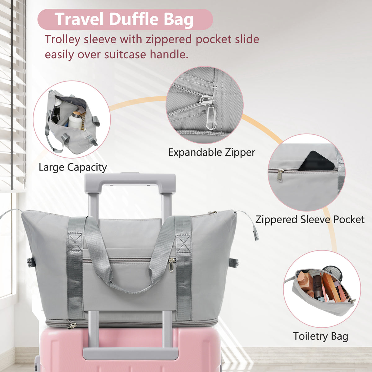 Carry-on set detail