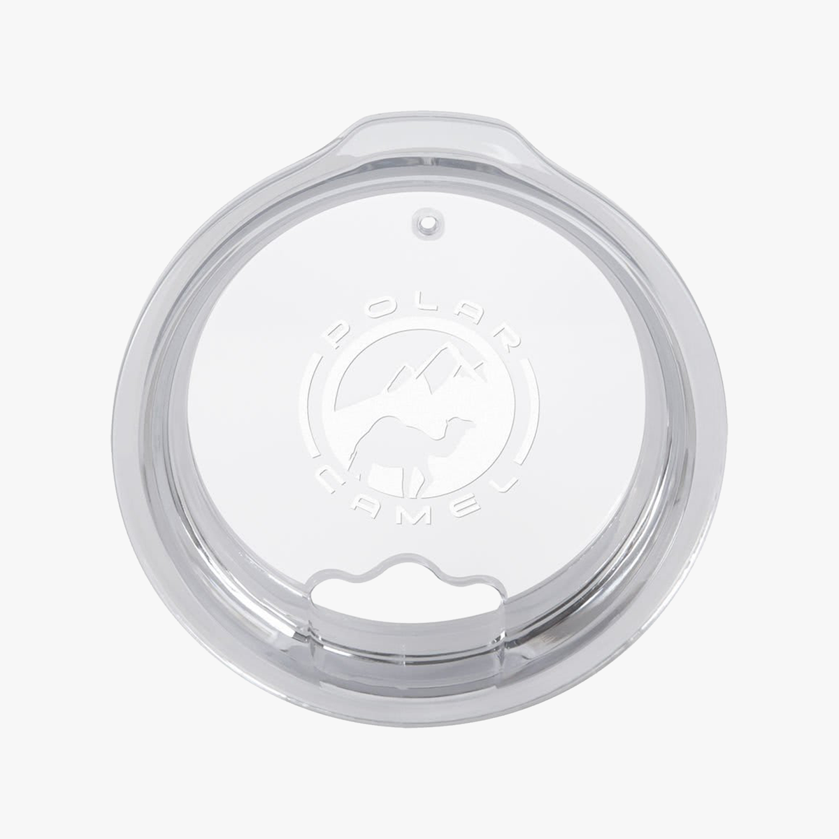 Clear slide lid included with the 30oz tumbler