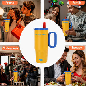 26oz Insulated Tumbler with Handle & Straw