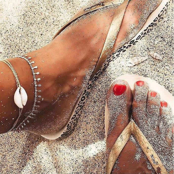 Boho Layered Anklet Set (18 Styles)