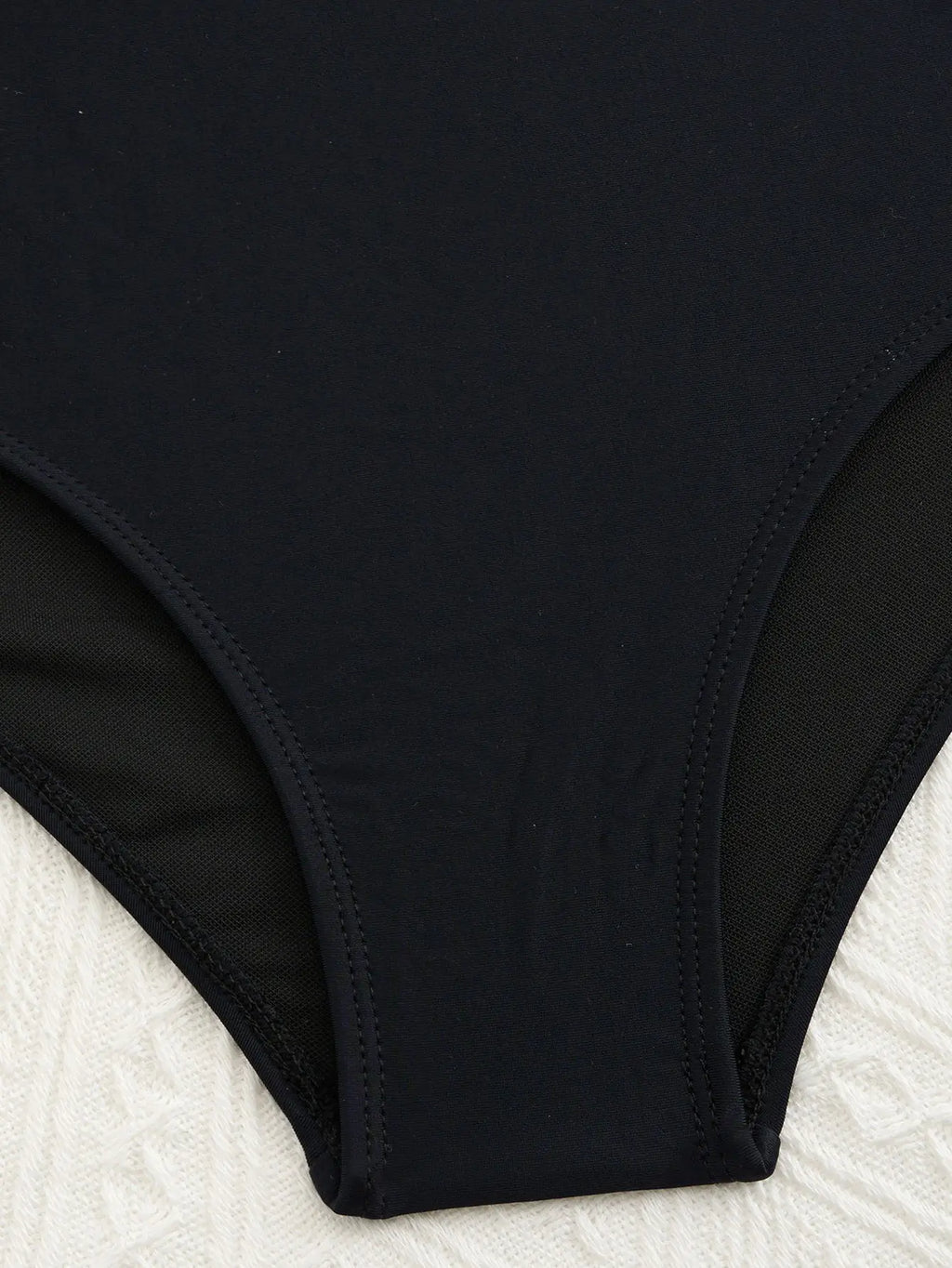 Black Halter Tankini with Swim Shorts