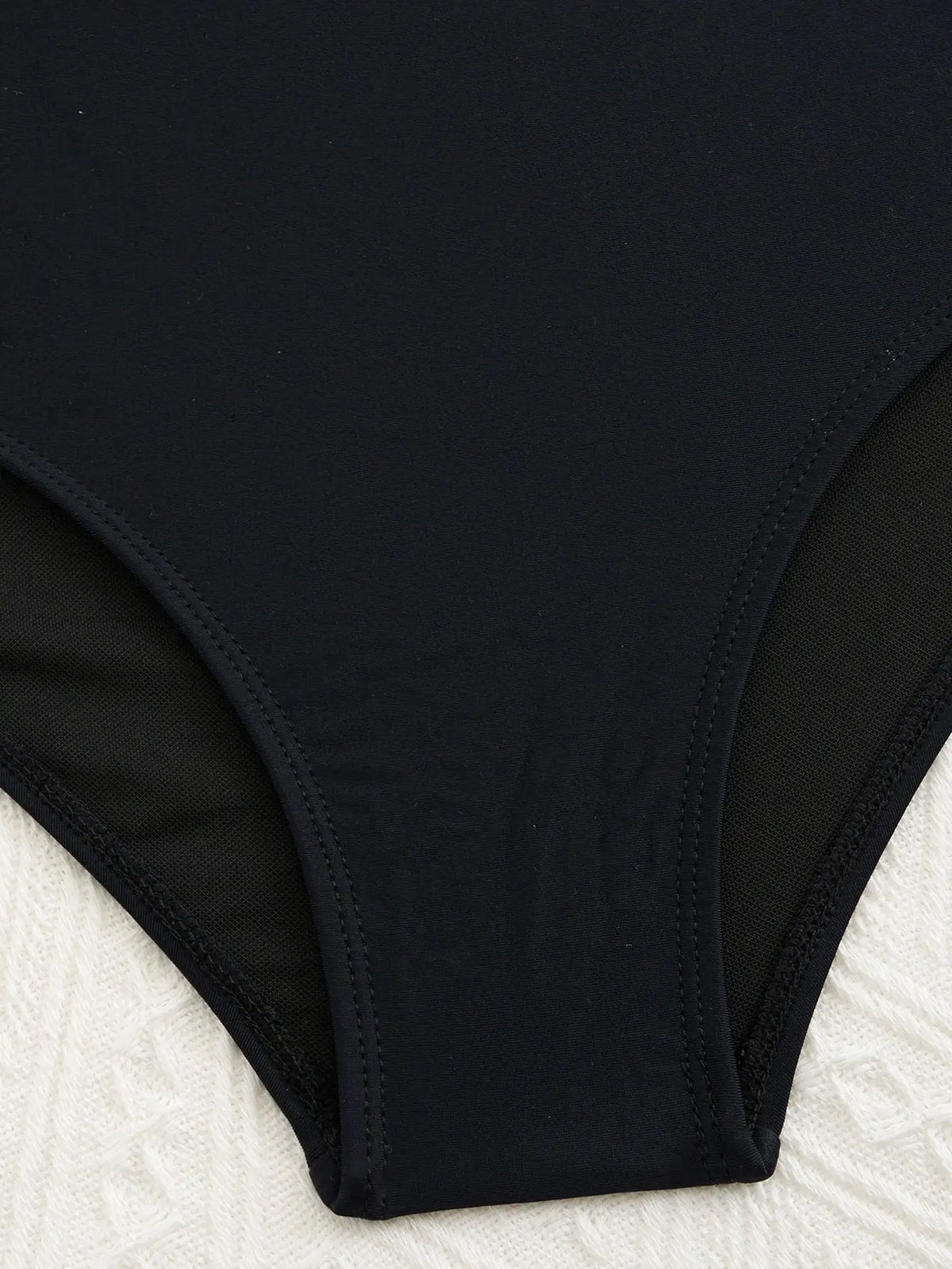 Black Halter Tankini with Swim Shorts