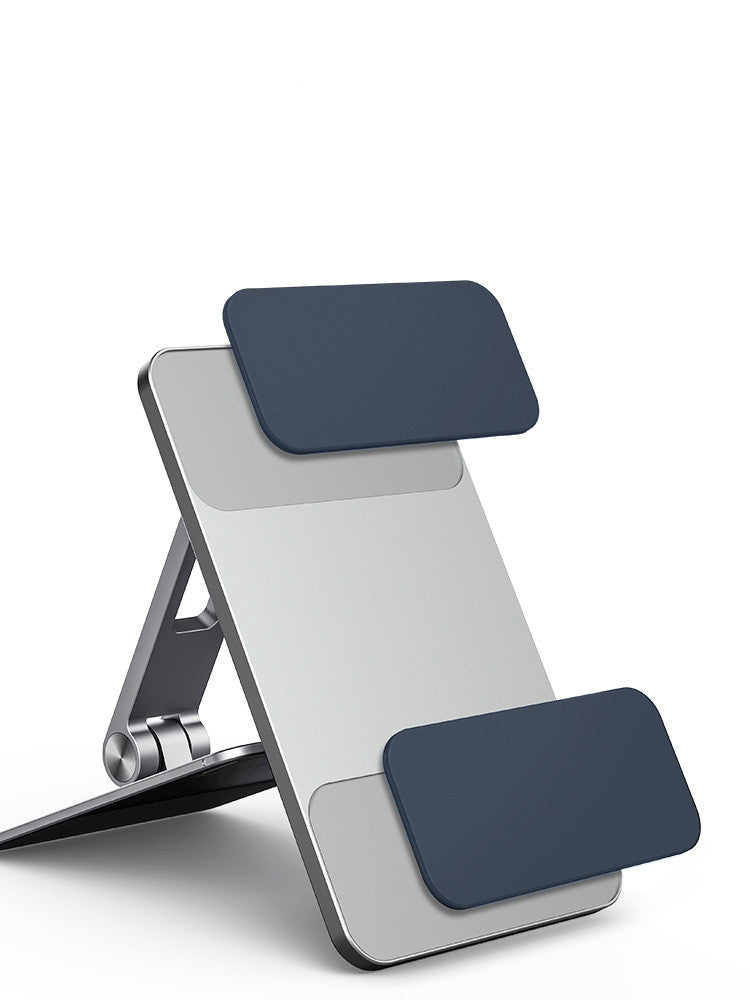 Folding tablet stand partly folded