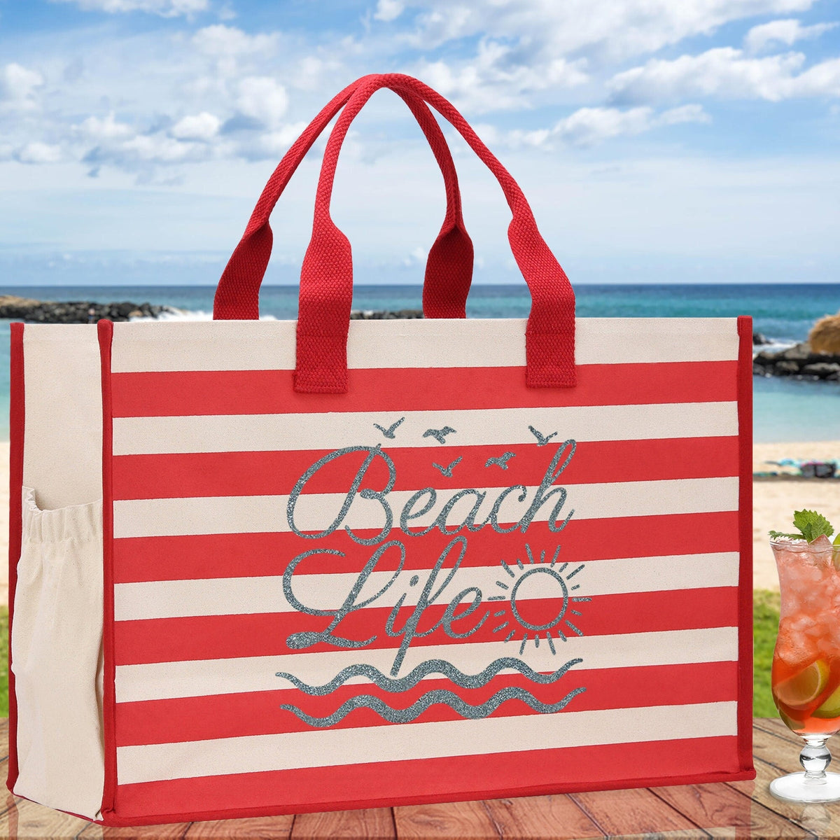 Beach Life Cabana Tote XL