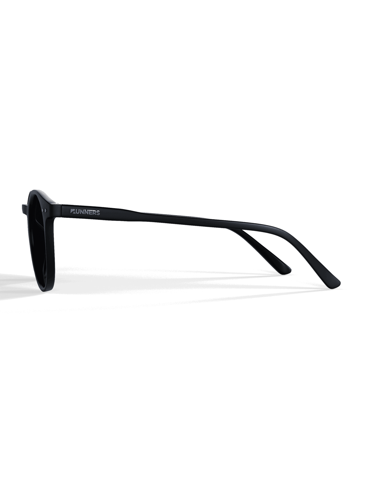 Black Round Polarized Sunglasses